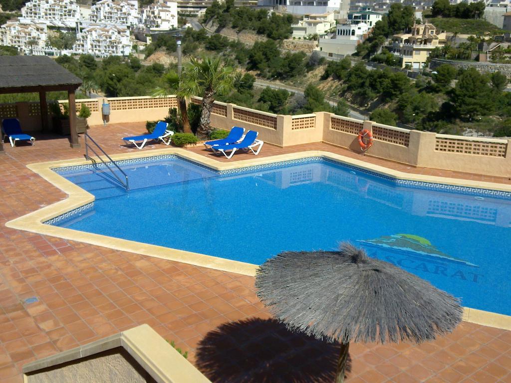 אלתיאה Apartamento Mascarat Vistas Al Mar מראה חיצוני תמונה